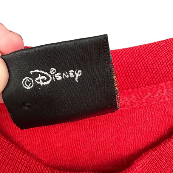 Disney Red Indy 200 Vintage 1998 Checkered Flag Short Sleeves T-shirt XL‎ - Picture 6 of 9